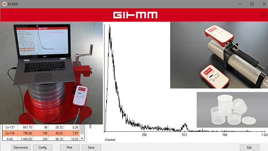 GIHMM Como Software contamination monitor
