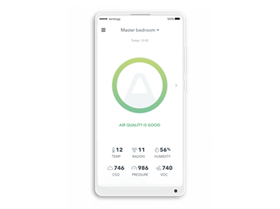 Wave Plus Radon Detector Indoor Air