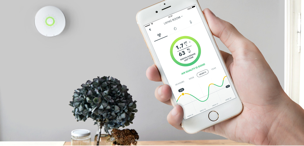 Wave Radon Detector